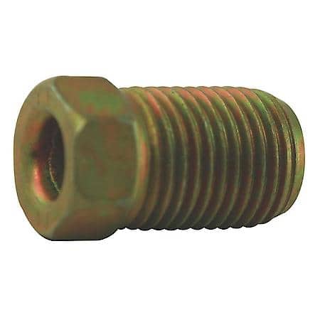 Steel Tube Nut, 3/16 (M10X1.0 Inverted), 5/Card