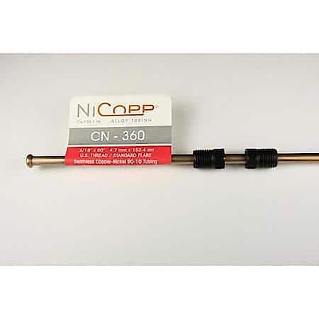 Domestic NiCopp Nickel/Copper Brake Line, 3/16 x 60