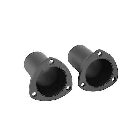 3 Bolt Flange, 3" OD Collector to 2.5" OD Tailpipe, One Pair
