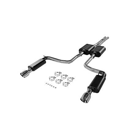 Cat-Back System - Dual Rear Exit - Force Ii - Mild-Moderate Sound