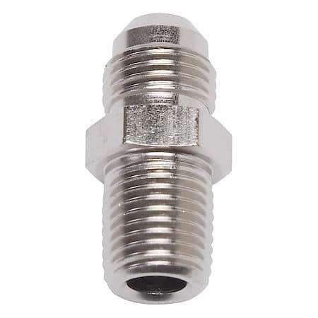 Straight Flare to Pipe - Endura Adapter, 4 AN to 1/8" NPT