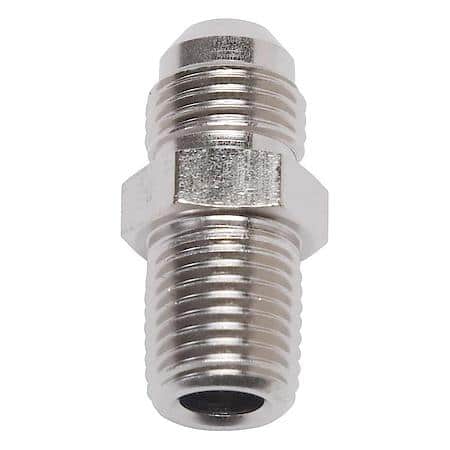 Straight Flare to Pipe - Endura Adapter, 10 AN to 1/2" NPT