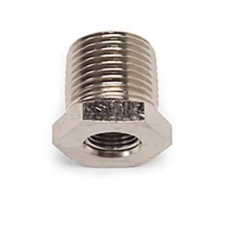 Female Pipe Bushing Reducer, Endura, 3/8" Male to 1/8"