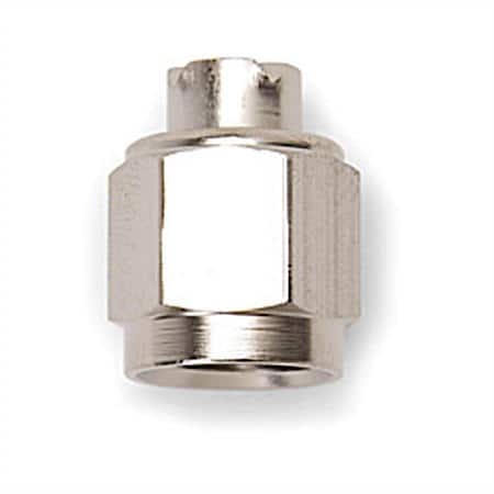 6AN Flare Cap Adapter Fitting With Endura Finish
