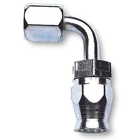 Powerflex Endura Tube Hose End - 3 AN, 90°
