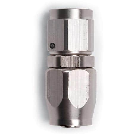 6AN ProClassic Straight Hose End With Endura Finish
