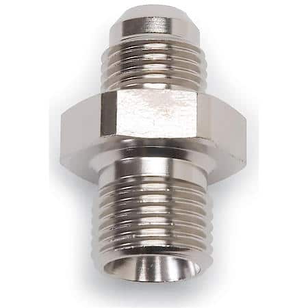 Flare to Metric Thread Adapter, 6 AN Flare to 12 mm X 1.5
