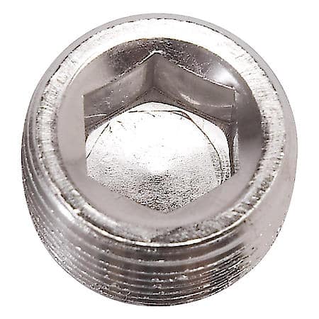 Endura Allen Socket Pipe Plug, 1/4"