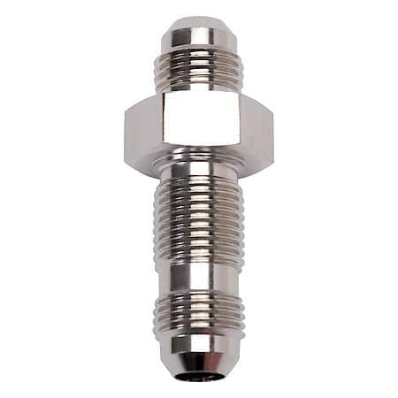Endura Straight Flare Bulkhead, Size - 4 AN