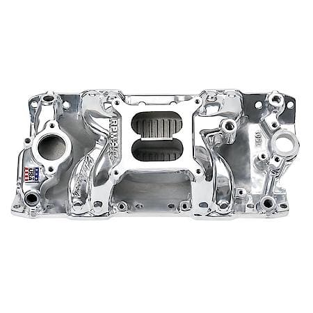 Performer RPM AIR-Gap Small Block Chevy Polished Intake Manifold
