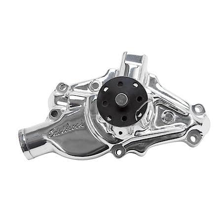 Water Pump for Small-Block Chevy Street Rods in Polished Finish