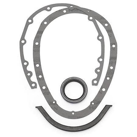Replacement Timing Cover Gasket #4243 For SB Chevy, Fits 2-Piece Part #4242