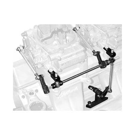 Side-Mount Throttle Linkage for S/B Chevy #7110 Street Tunnel Ram Manifold