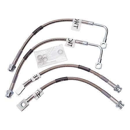 Street Legal Brake Line Kits for 1994-1996 Chevy Corvette,Braided StainlessSteel