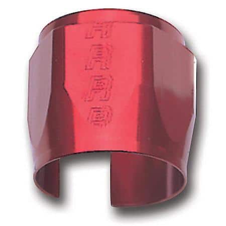 Tube Seal Hose End for Fuel Hose, 5/16", Anodized Red