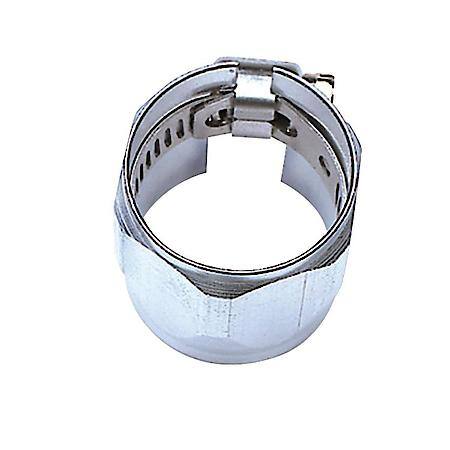 Tube Seal Hose End for Fuel Hose, 5/16", Chrome Finished