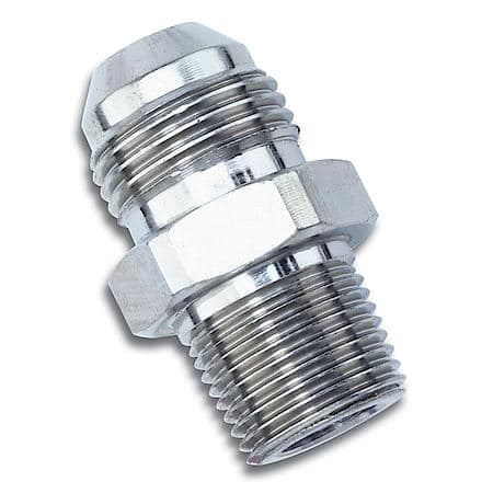 Stainless Steel to Pipe Adapter, -3 AN to 1/8" Pipe