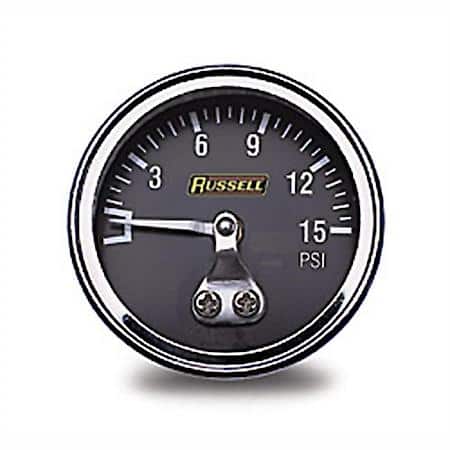 (0-15) PSI Fuel Pressure Gauge Not Liquid Filled