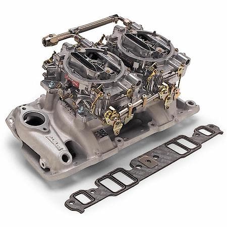 RPM Dual-Quad manifold and carb Kit for Big-Block Chevy Oval-Port