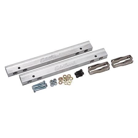 Fuel Injection Fuel Rail #3631, -6 AN Clear For Chevrolet Small-Block