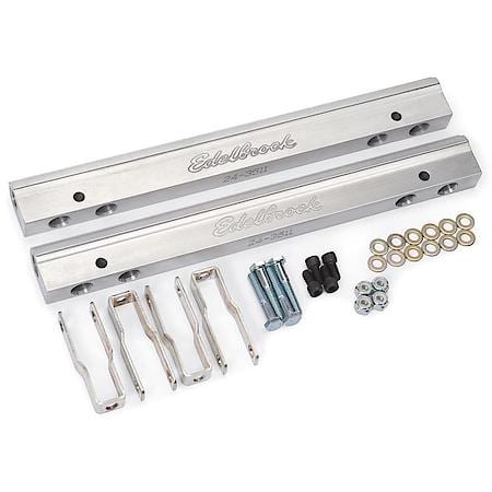 Fuel Injection Fuel Rail #3641, -6 AN Clear For Chrysler LA Engine