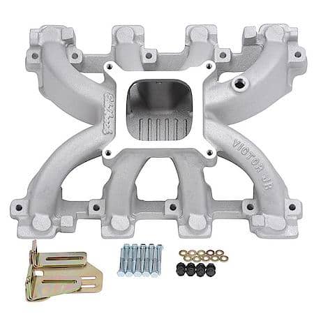 Victor Jr. Small Block Chevy LS1 Carbureted Intake Manifold Only