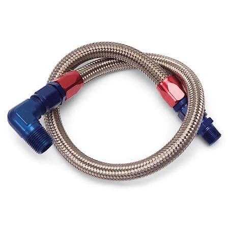 27" Braided Fuel Line Kit