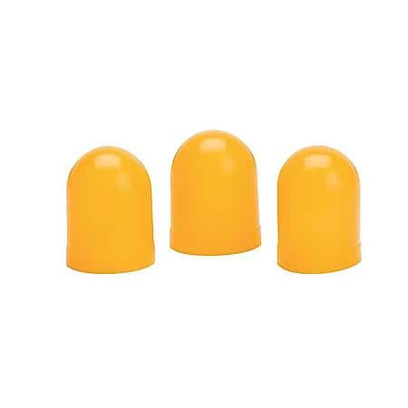 Light Bulb Boots; Yellow; Qty. 3
