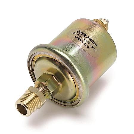 Sensor, Oil Pressure, 0-100Psi, 1/8" Npt Male, For Short Sweep Elec.