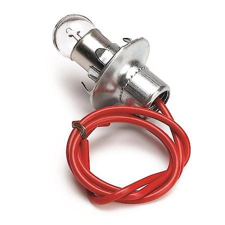 Light Bulb and Socket Assy., Bayonet, 2W, Replacement, 2 5/8" Auto Gage