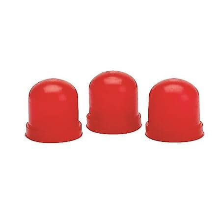 Light Bulb Boots; Red; Qty. 3