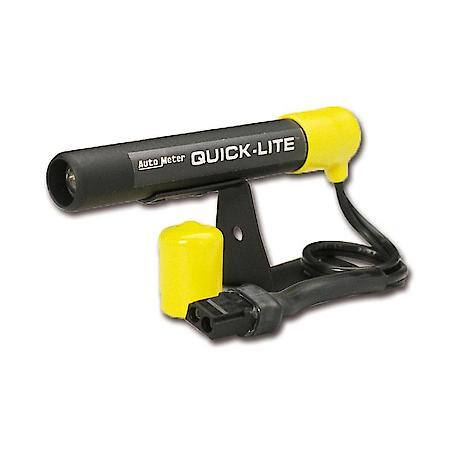 Shift Light; Amber LED; Pedestal; Black; Quick-Lite