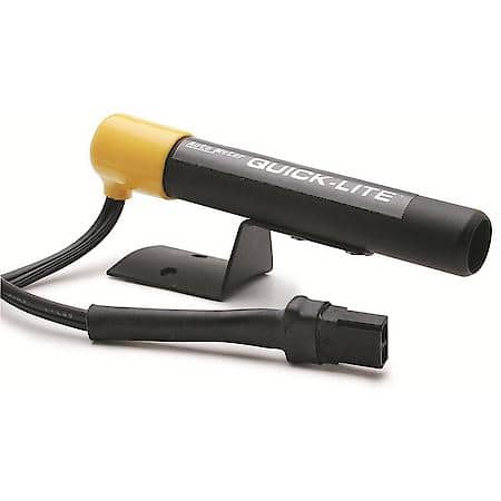 Shift Light; Amber LED; Pedestal; Black; Quick-Lite