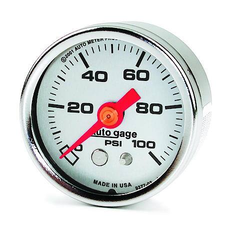 AutoGauge; Fuel Pressure Gauge