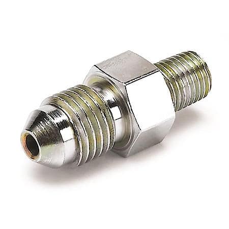 Fitting, Adapter, -4An Male To 1/16" NPT Male, For Ford Fuel Rail