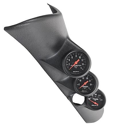 Diesel Gauge Kit; A-Pillar With Speaker Mount, Ram 98-02, Bst/EGT/Trans, 35 PSI/1600F/250F, Z