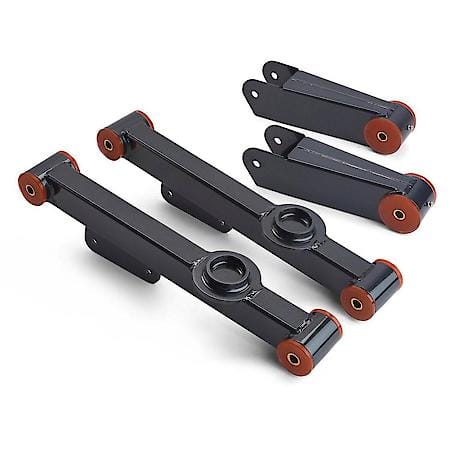 Ford Mustang Suspension Control Arm Kit, Black Finish; For 1978-1998 Ford Mustangs