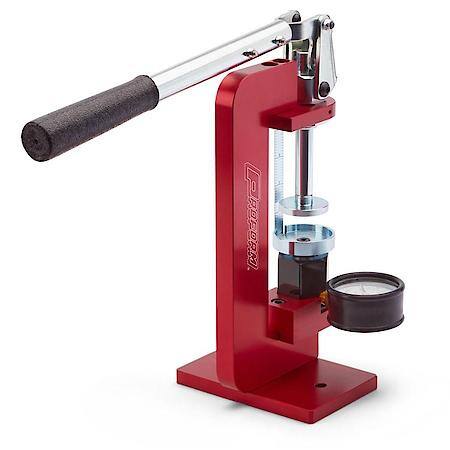 300 lb Valve Spring Tester, For Bench Mount use, Red Anodized Aluminum