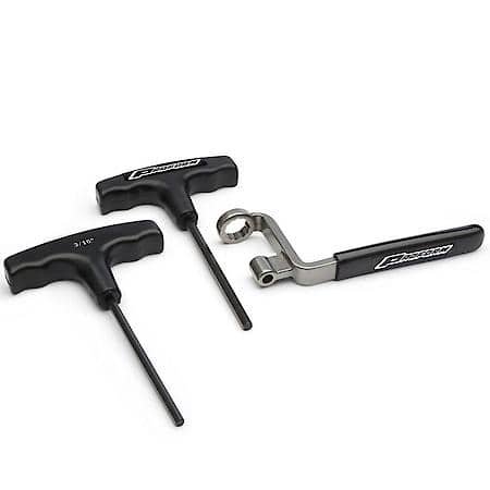 Valve Lash Wrench Set; 1/2" Wrench, 3/16" and 1/8" T-Handle Allen Wrenchs