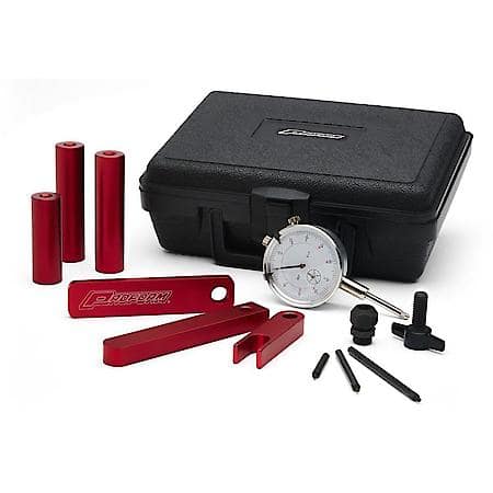 Pinion Depth Setting Tool; Universal Model, Billet Aluminum, Dial Indicator Included
