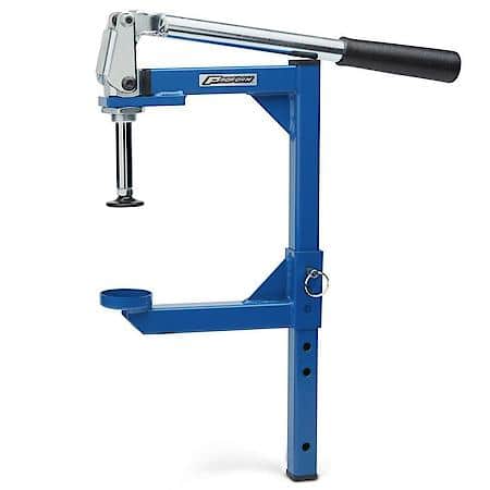 Heavy-Duty Valve Spring Compressor; For use w/ Heads Off, Compresses up to 700 lbs.