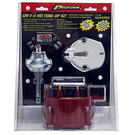 HEI Distributor Tune-up Kit, Red Cap, Fits Chevy V8 Engines 1955-1982