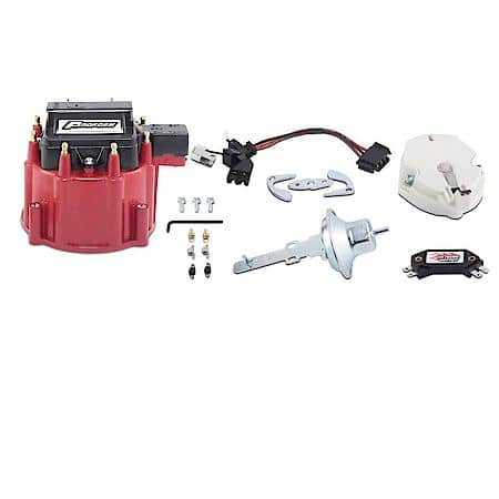 HEI Distributor Tune-up Kit, Red Cap, Fits Chevy V8 Engines 1955-1982