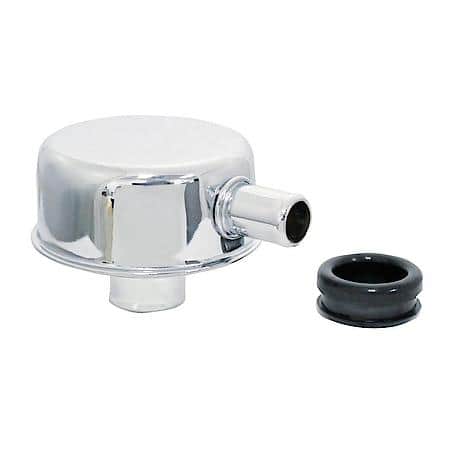 Push In Breather w/tube, grommet