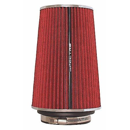 High Flow Red Conical Air Filter for 3-4 Inch Tubes