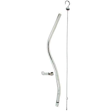 Adjustable Turbo 350/400 Transmission Dipstick with Gold Iridite Stick