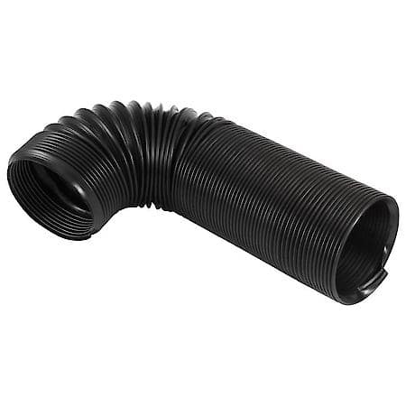 3" Black Air Duct Hose Kit with Couplers for Cold Air Intake