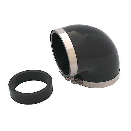 Coupler Elbow Reducer 3" 90 Deg Boot W/ 2.5