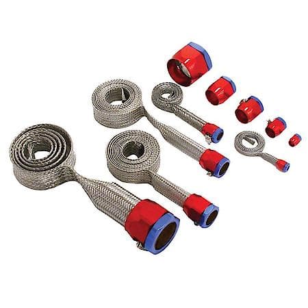 Stainless Steel pack Kit Red/Blue