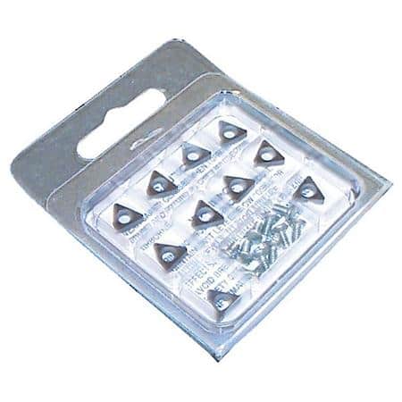 10 Pack Carbide Insert Bit Negative Rake